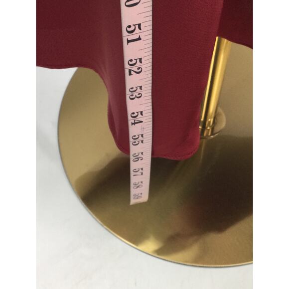 AW BRIDAL 4 S deep claret red Teigne wedding guest bridesmaid maxi dress NEW b51 - Picture 5 of 9